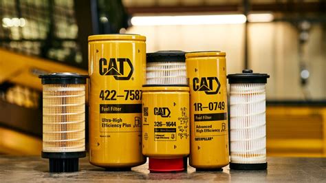 cat fuel filters and belt